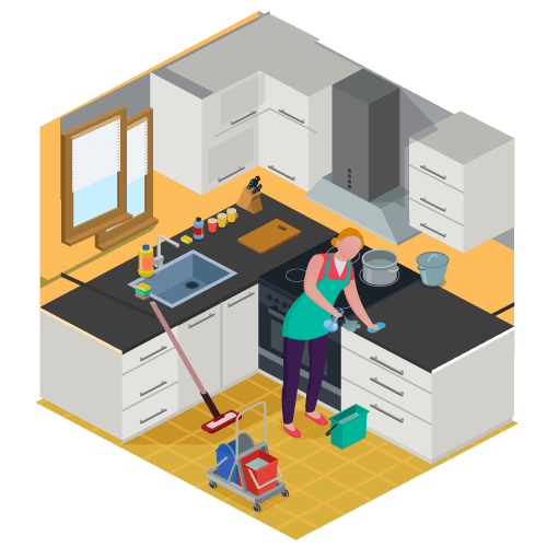 Kitchen Cleaning-